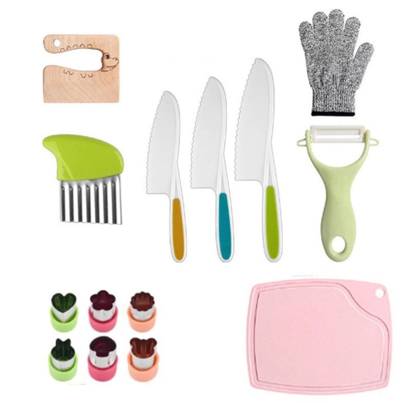 Plastic Cutting Board and Fruit Knife Set for Everyday Use | Kitchen Tools & Gadgets