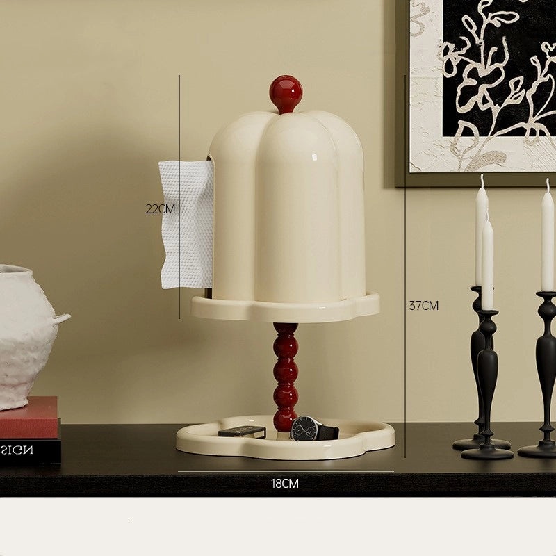 Simple Solid Color Plastic Tissue Holder | Home Decor Accessories