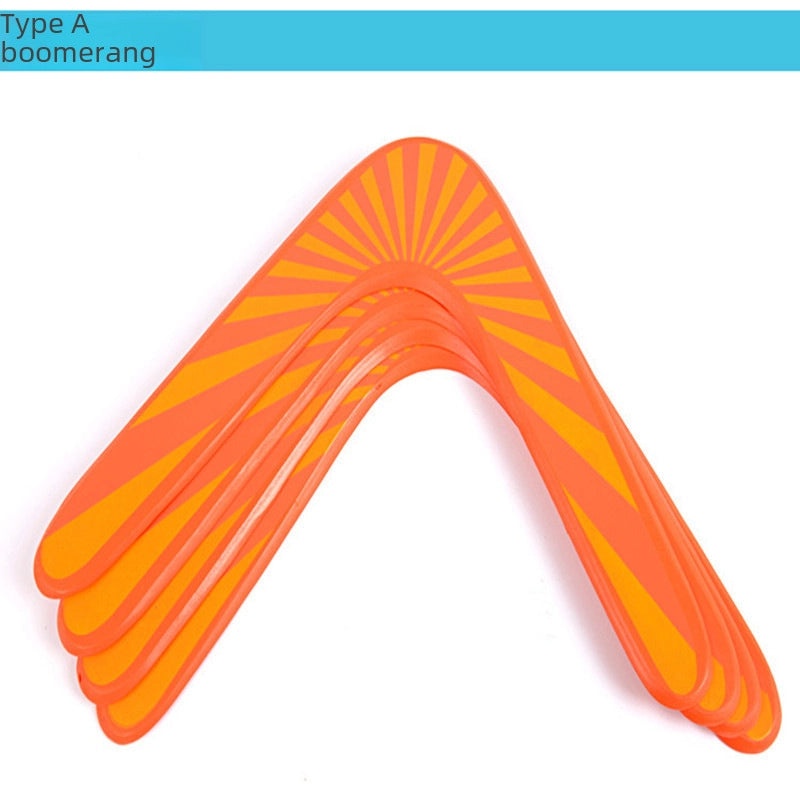 V-shaped Wooden Boomerang Dart for Outdoor Sports and Parent-Child Fun | Outdoor Sports Equipment