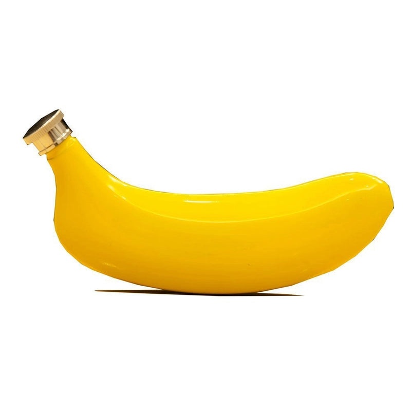5 Oz Banana Stainless Steel Mini Hip Flask Creative High-Grade Small Flask|Drinkware & Barware