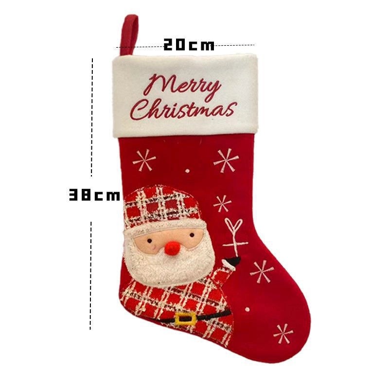 Christmas Snowman Stocking Hanging Ornament | Christmas Decorations
