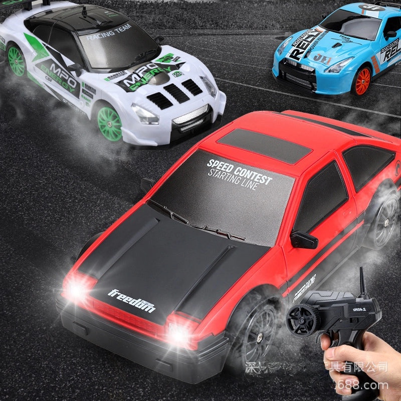 High-speed Remote Control Drift Car AE86 4WD Racing Toy GTR Model for Kids|Remote Control Cars & Vehicles