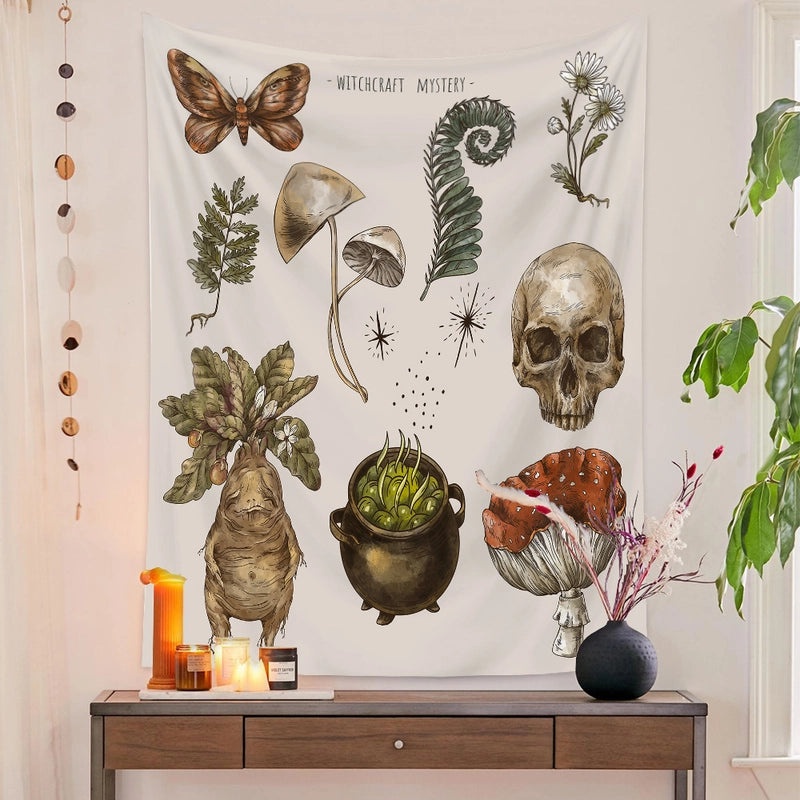 Stylish Floral Polyester Wall Hanging Tapestry|Home Decor & Wall Art