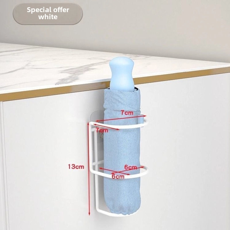 Wall-mounted Door Umbrella Rack Organizer | Home Storage & Organization