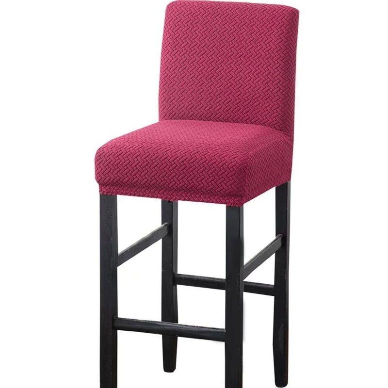 Elastic Short Back Chair Cover with High Leg Protection | Chair Covers & Cushions