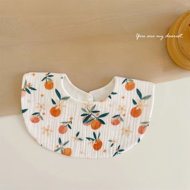 Baby Soft Cotton Gauze Newborn Bib Waterproof Absorbent Scarf for Autumn Winter|Baby & Kids Accessories