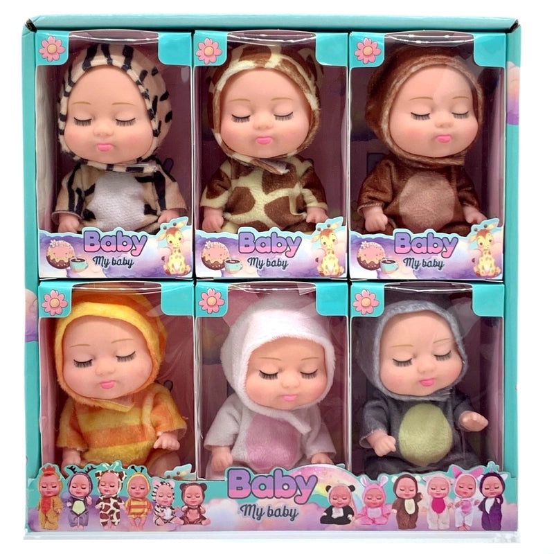 Cute Animal Doll Toys Set PVC Plastic Figures|Kids Toys and Collectibles