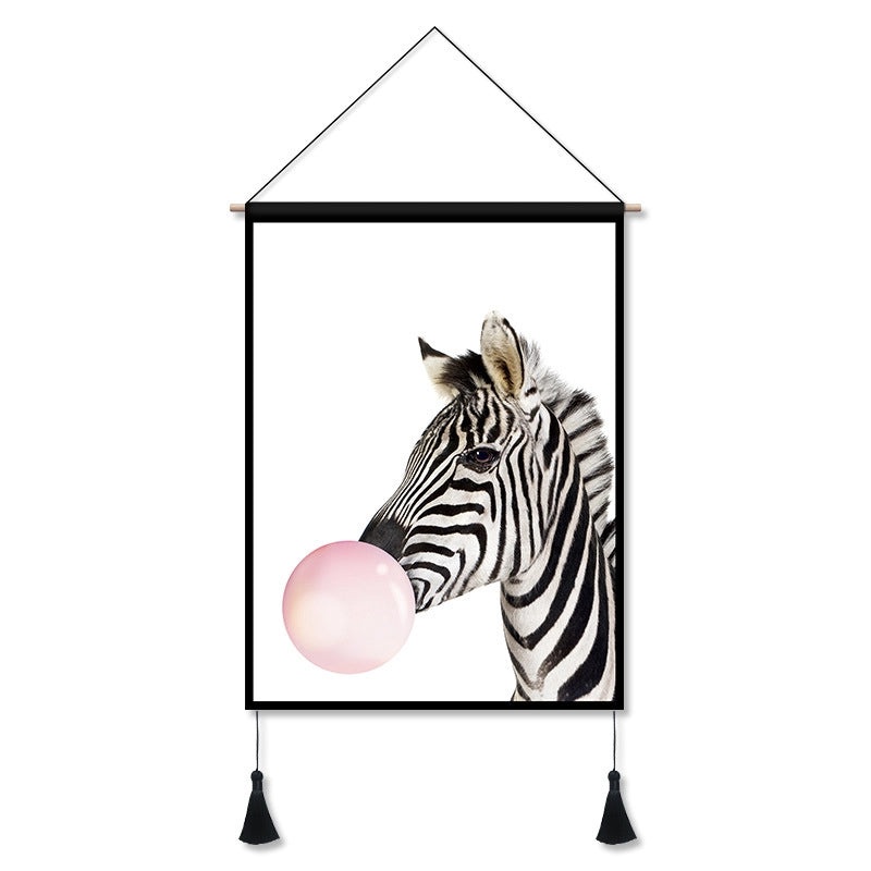 Minimalist Animal Cloth Wall Art | Home Decor