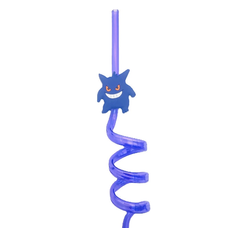 Pokémon Themed Creative Personality Party Decorative Straw|Party Supplies