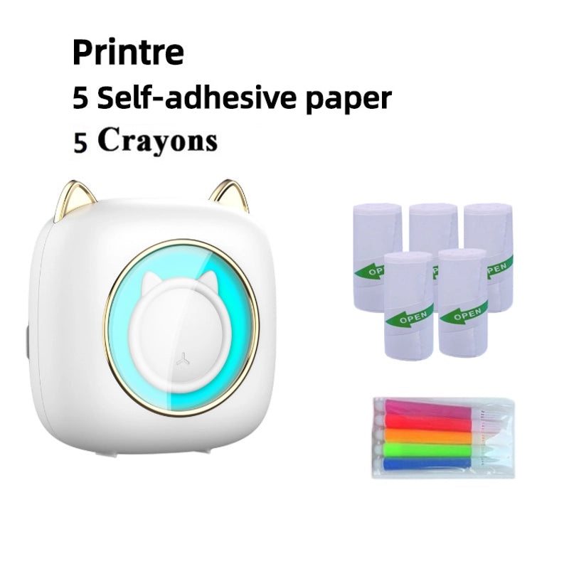 Minimalist Cat School Learning Toy Plastic Model | Educational Toys