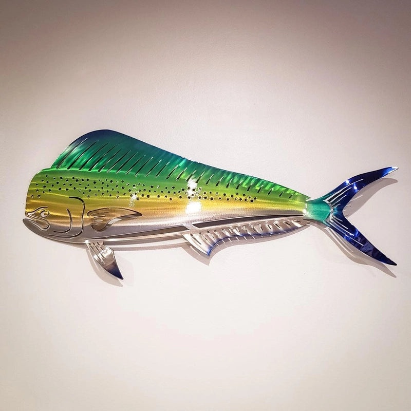 Minimalist Marine Shark Metal Wall Art | Home Decor