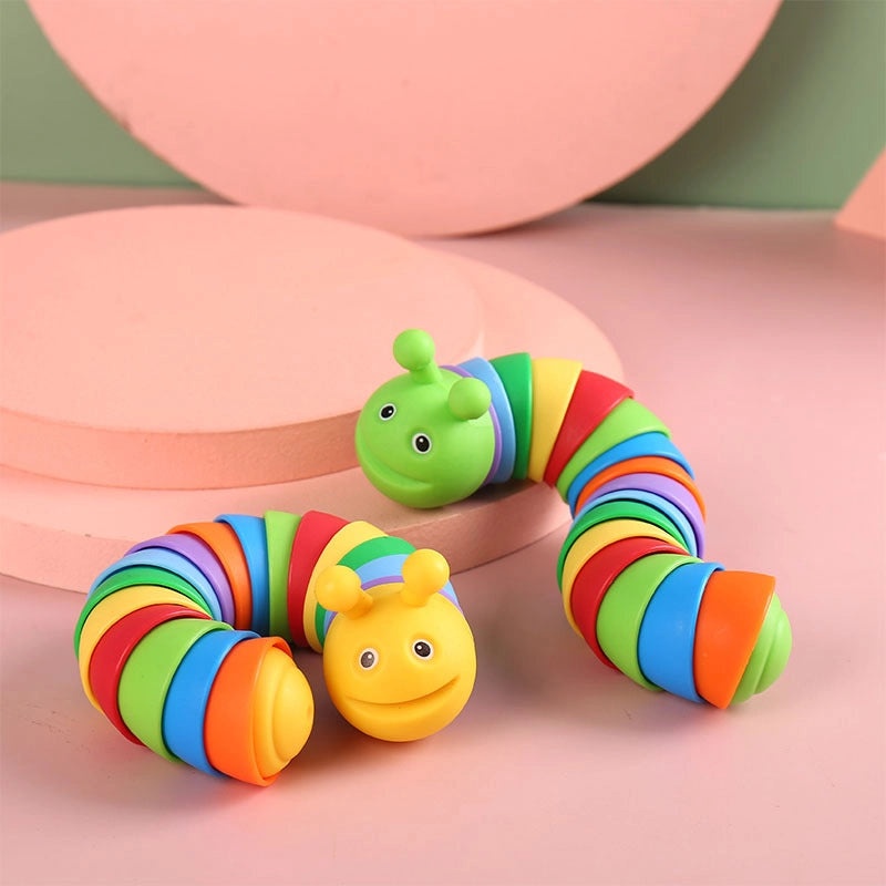 Soft Squishy Caterpillar Toy for Kids | Sensory Toys