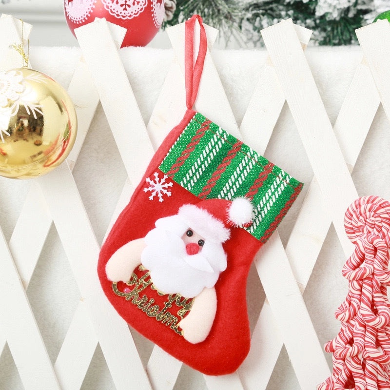 Christmas Gift Bag for Jewelry Candy Socks | Holiday Packaging & Decoration Accessories