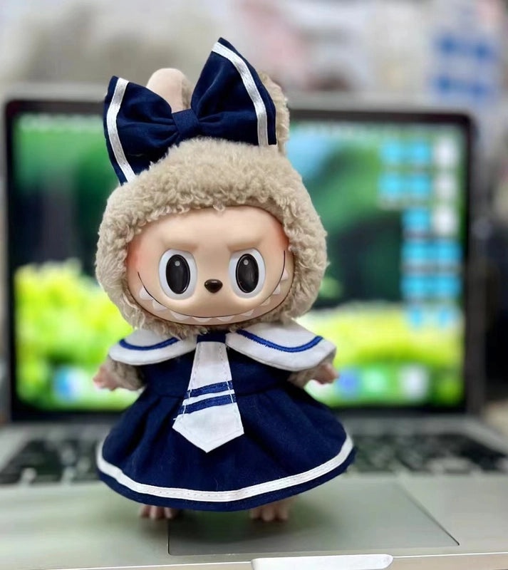 Cute 17cm Vinyl Plush Doll Clothes Set | Doll Clothes Accessories