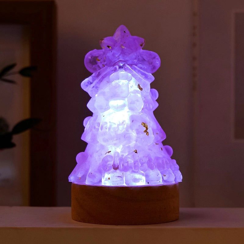 Christmas Resin Crystal Tree Decoration Modern Classic Style for Home and Table|Home Decor