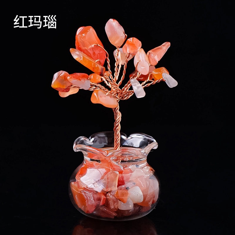 Minimalist Tree Crystal Ornament Decorative Artificial Home Accessories|Home Decor