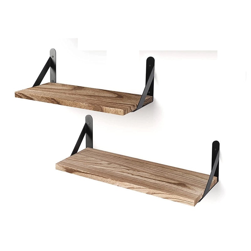 Minimalist Solid Color Paulownia Wood Iron Storage Rack for Home Organization|Home Storage & Organization