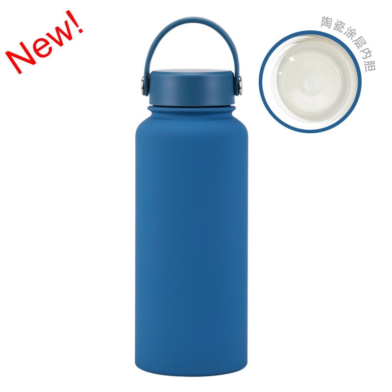 Stylish Solid Color Stainless Steel Vacuum Flask 1pc|Home & Kitchen Accessories