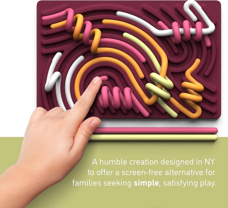 Pushpeel Silicone Sensory Activity Board for Kids | Children's Sensory & Decompression Toys