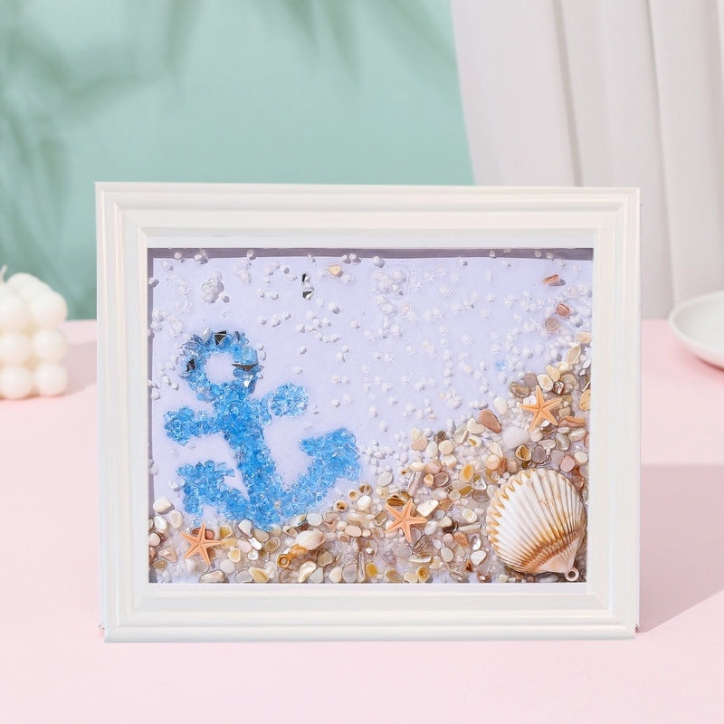 Kids DIY Resin Art Kit Starfish Seahorse Ocean Wave Craft Set|Kids Creative Craft Kits