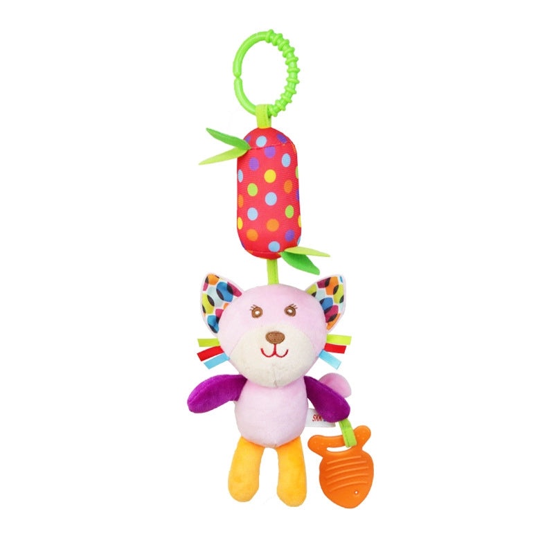 SKKBABY Baby Stroller Hanging Toy with Bell and Animal Wind Chime for 0-1 Year Olds|Baby Toys & Accessories