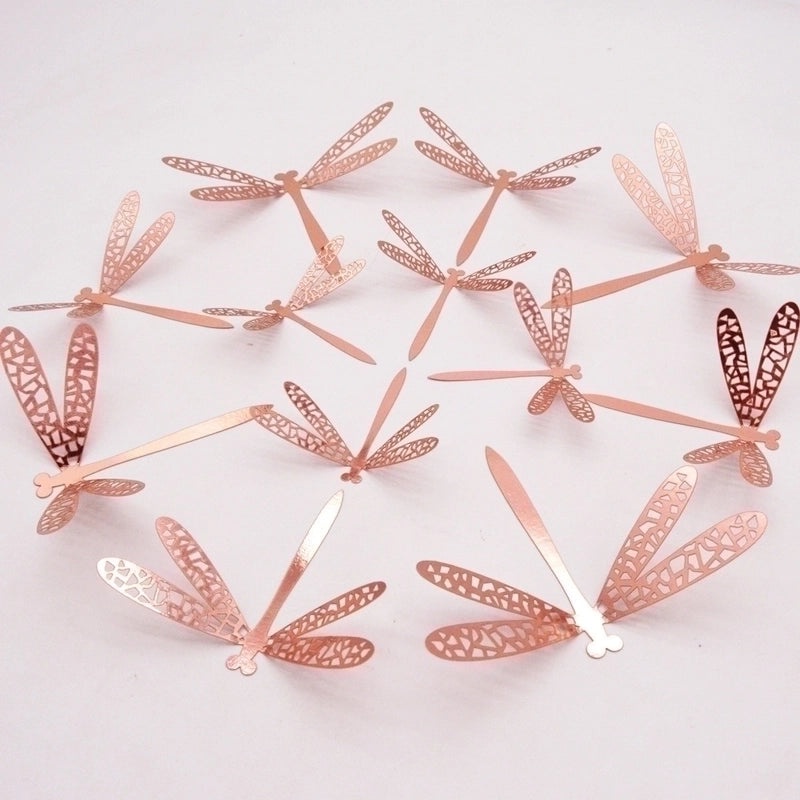 Elegant Dragonfly Pattern Paper Wall Art|Home Decor Wallpapers