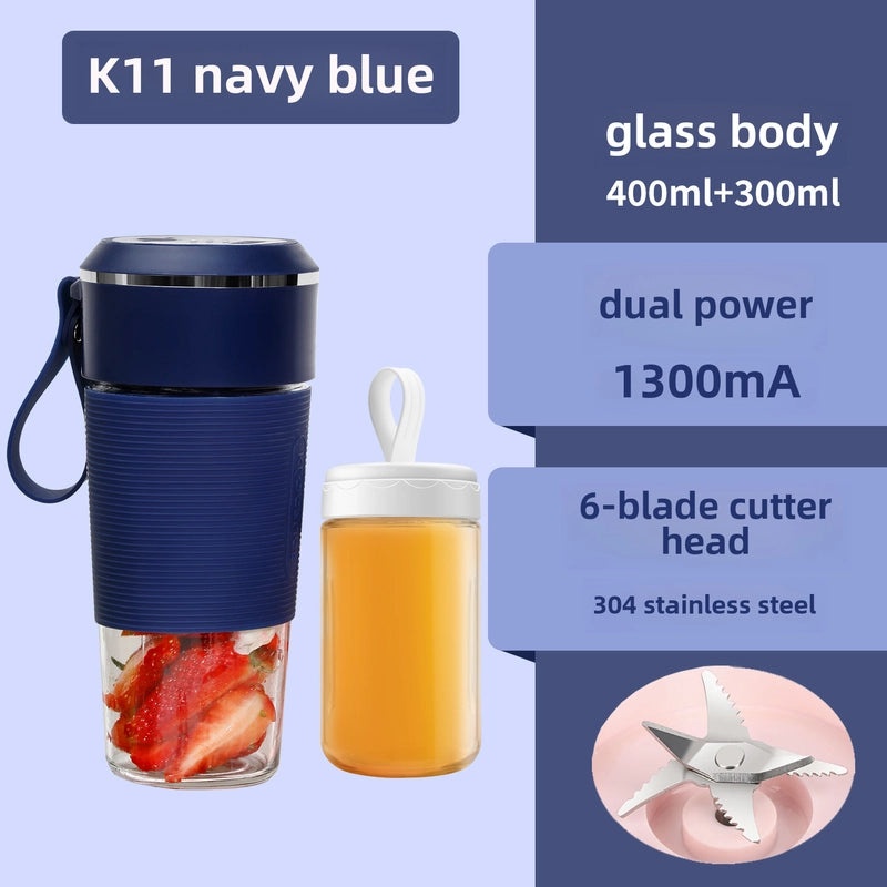 Portable Rechargeable Mini Juicer Cup for Students and Home Use | Kitchen Appliances & Drinkware