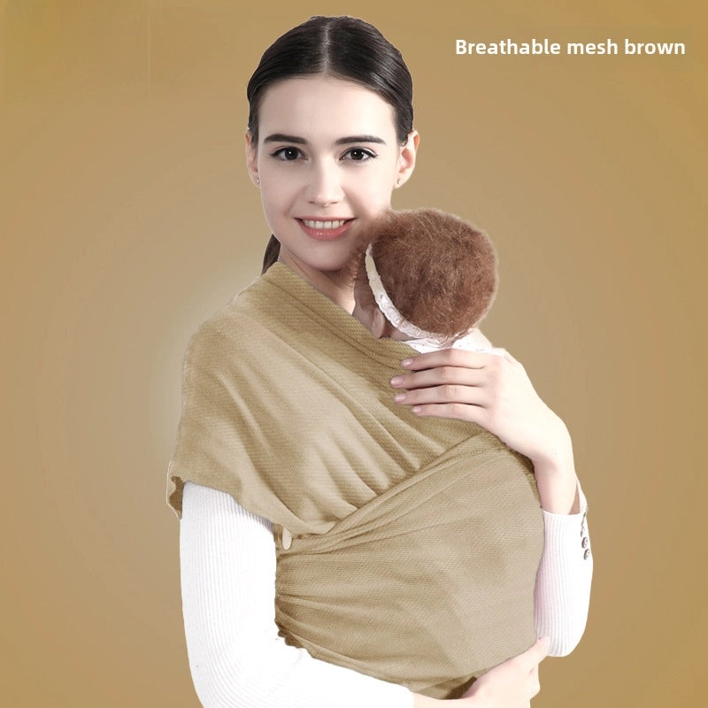 Newborn Multi-Use Baby Carrier Strap Four Seasons Front and Back Sling Summer Infant Hugging Wrap|Baby Carriers & Slings
