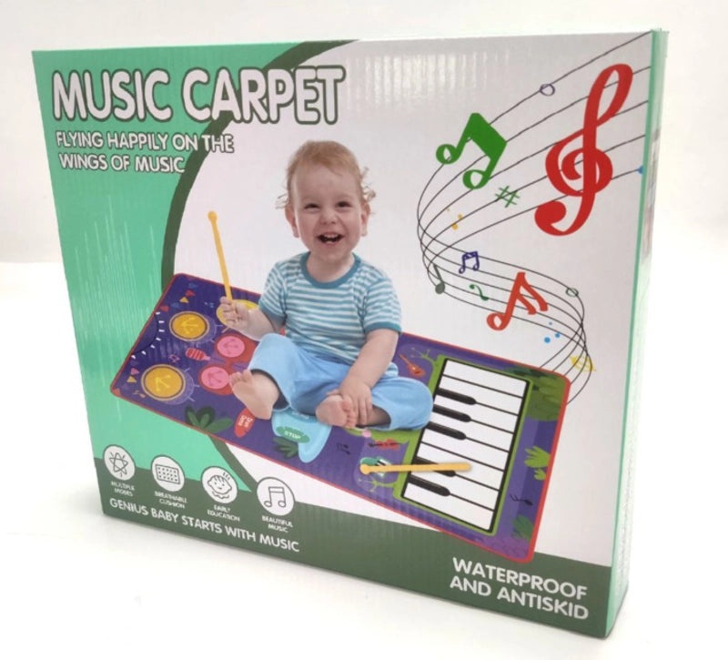 Early Learning Drum and Piano Music Blanket for Babies|Educational Toys