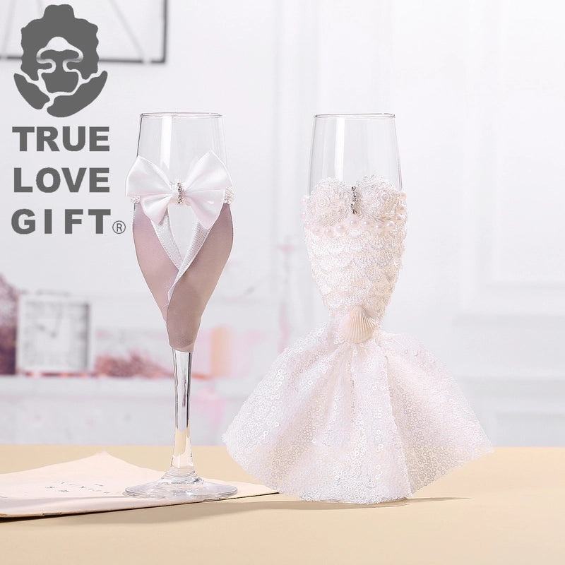 Elegant Bow Knot Glassware Set 1 Piece | Home & Kitchen Tableware