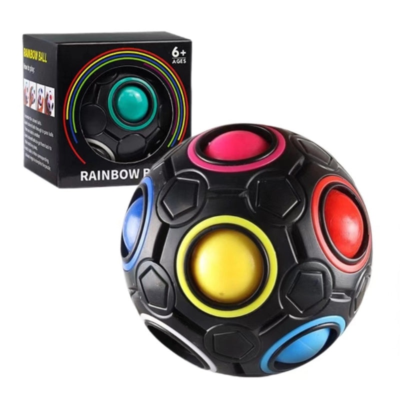 Puzzle Palm 12-Hole Football Puzzle Ball Puzzle Cube Glow Gyro Toy | Puzzle & Brain Teasers