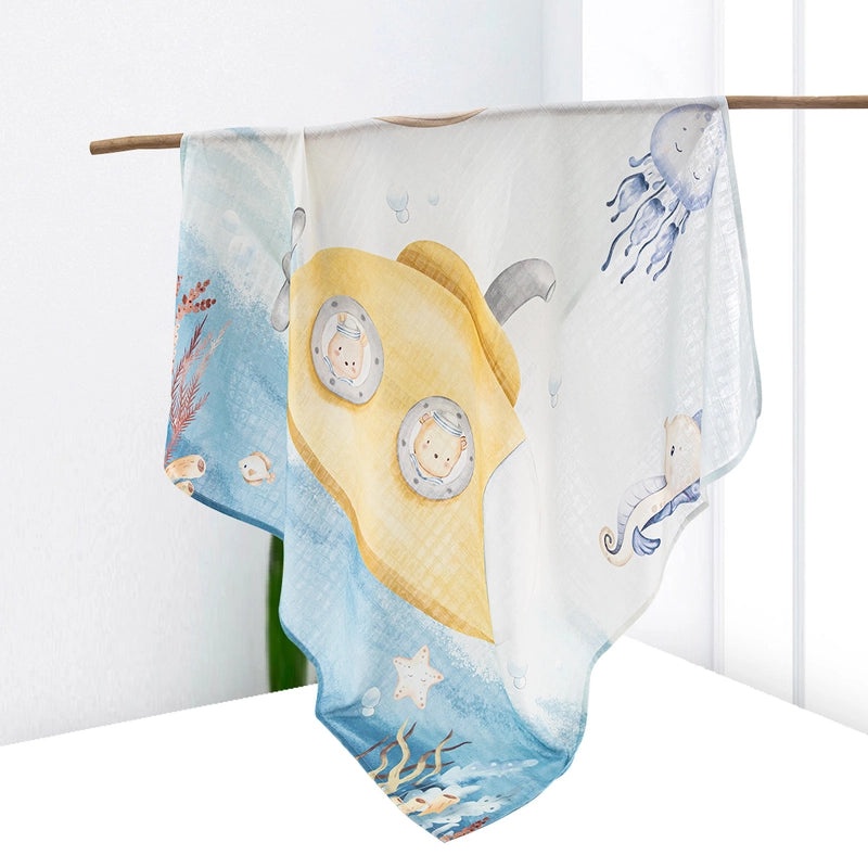 Adorable Animal Cartoon Bamboo Fiber Baby Accessories | Baby Products