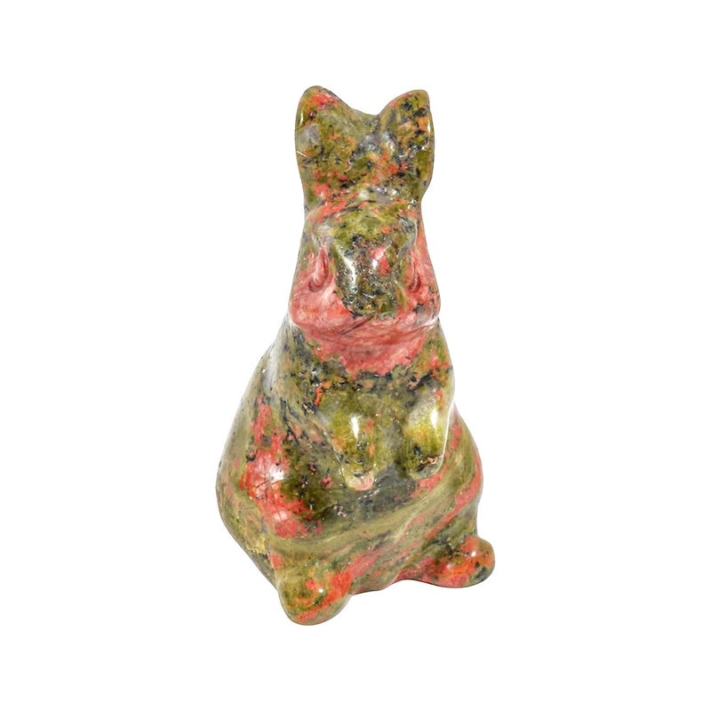 5 Pieces Minimalist Rabbit Crystal Figurines for Home Decor|Home Decor & Ornaments