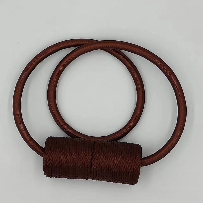 Punch-Free Magnetic Curtain Buckle Tie Rope Accessory for Headphones with Cylindrical Design | Home Decor Accessories