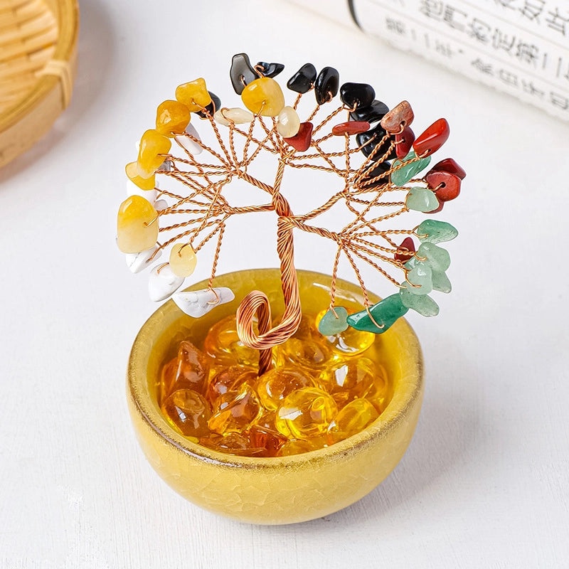 Minimalist Tree Crystal Ornament Decorative Artificial Home Accessories|Home Decor