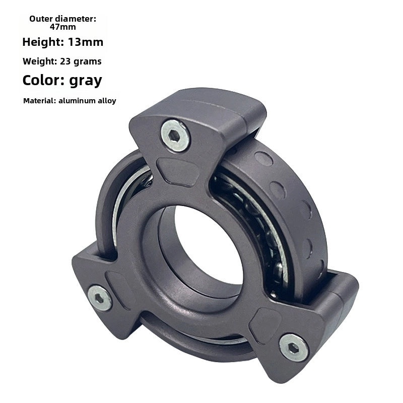 Fingertip Gyro Metal Toy Ring Second Gen Nuclear Reactor Upgrade EDC Stress Relief Decompression | EDC Toy Accessories