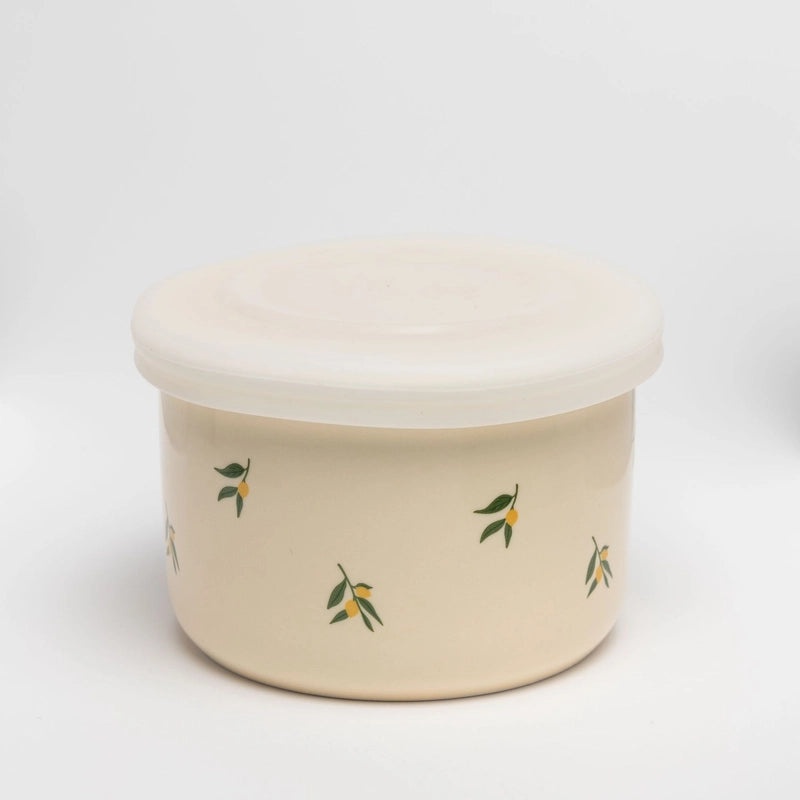 韩版宝宝辅食碗 带刻度陶瓷保温碗 硅胶盖儿童餐具|儿童餐具用品