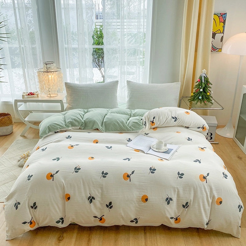 Floral Cotton Knitted Bedding for Couch & Sofa | Home Decor & Bedding