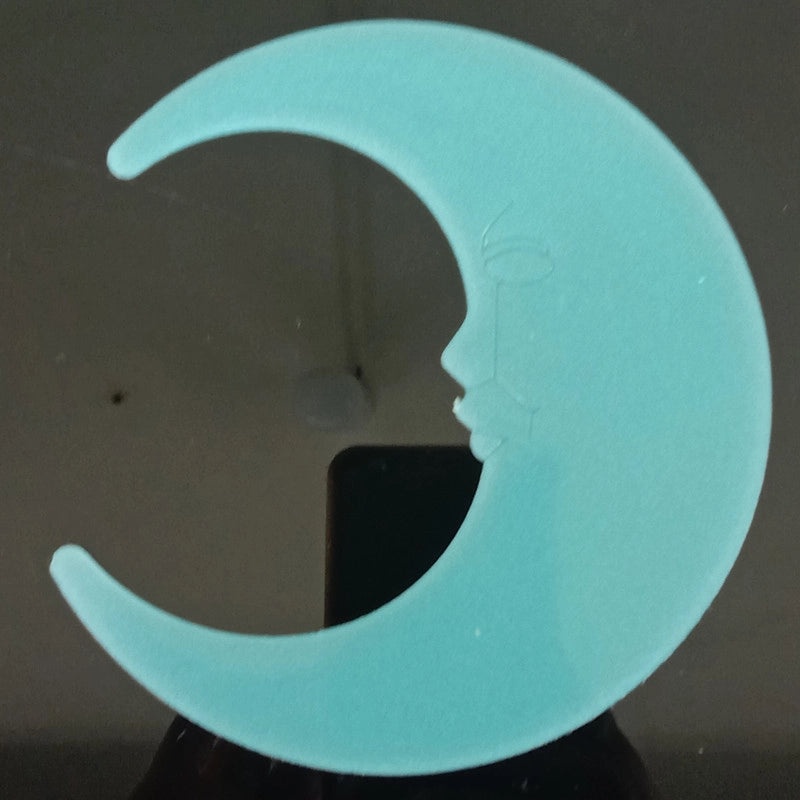 3-8cm Glow in the Dark Star and Moon Wall Stickers for Kids' Rooms, Fluorescent 3D Decorative Decals|Home Decor & Wall Art