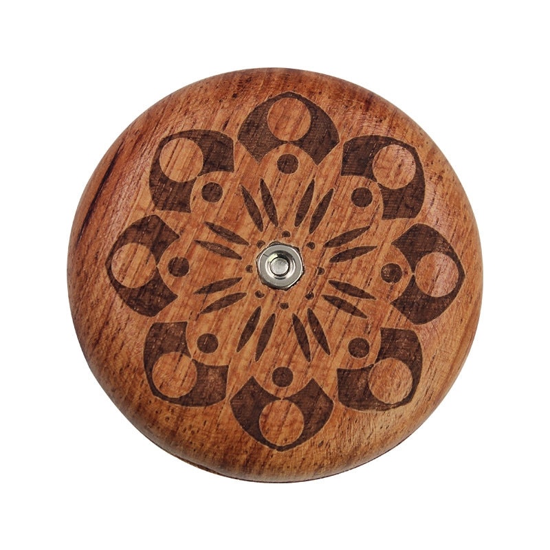 Round Rosewood UFO Bread Knife Soft French Stick Carving Double-Sided Baking Tool|Kitchen Accessories