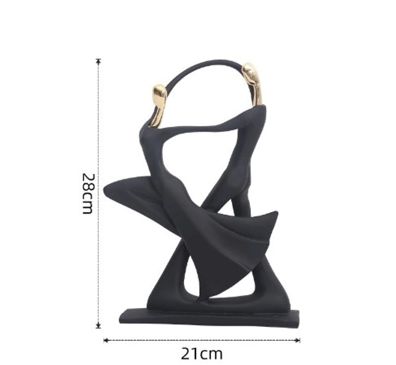 Minimalist Abstract Resin Decorative Ornaments for Home and Office|Home Decor