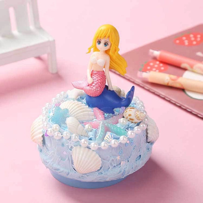 Music Box for Toddlers Ages 3-6 | Mermaid Themed Plastic Toy | Kids Music Gift | Early Childhood Playtime Toy | Toys & Games