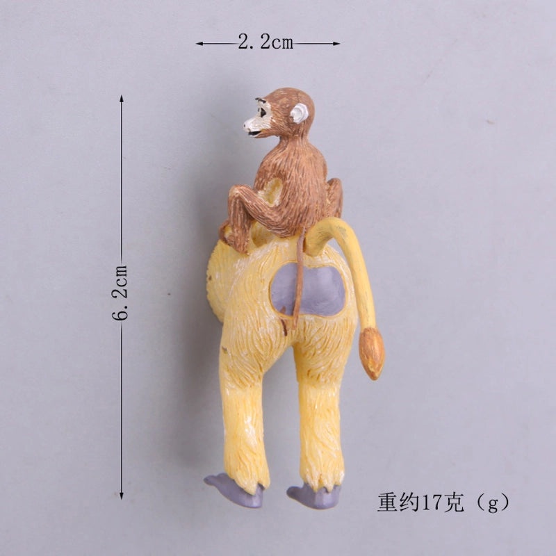 Cute Cartoon Animal Resin Figure | Decorative Accessories