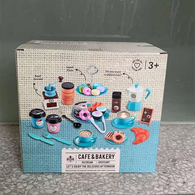 Play Kitchen Coffee Machine Donut Cookie Toy Set for Kids | Toys & Games