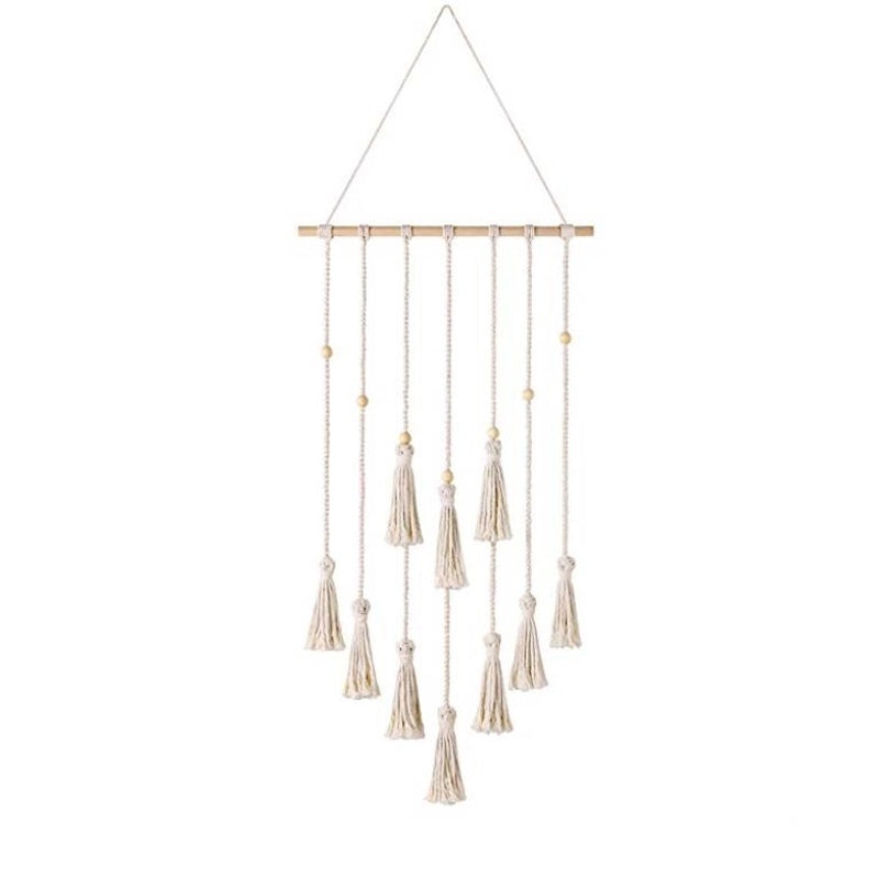 Handcrafted Tassel Woven Tapestry Wall Hanging for Modern Home and B&B Decoration|Home Decor & Wall Art