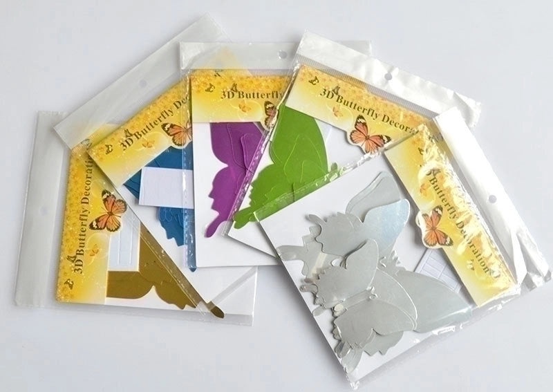 3D Butterfly Mirror Wall Stickers for Bedroom Decoration | Home Decor