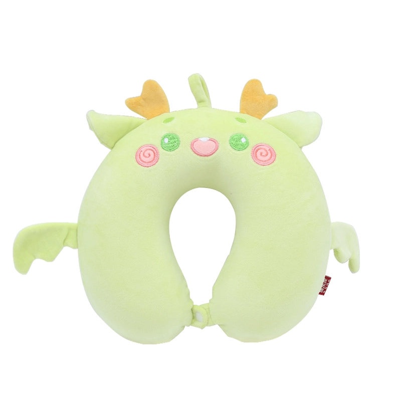 Cartoon Memory Foam U-Shaped Neck Pillow for Travel, Office, and Home | Travel Accessories