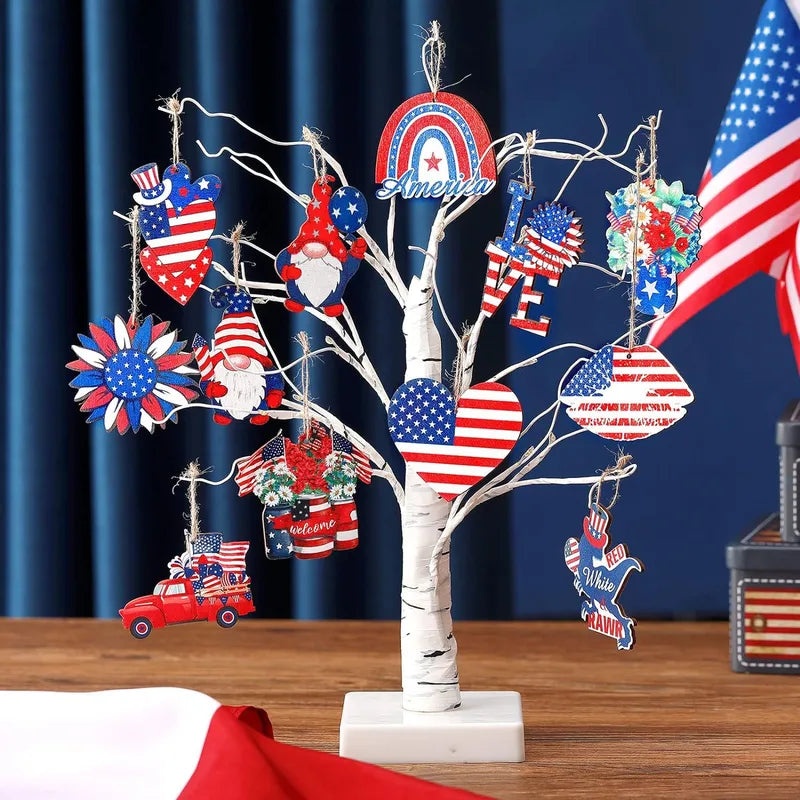 12 St. Patrick's Day Wooden Clover Decorations | Home Decor & Seasonal Decorations