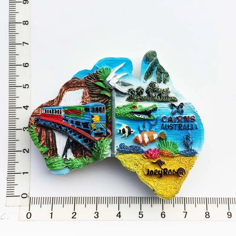 Vintage Map Letter Resin Fridge Magnet Single Piece|Home Decor & Kitchen Accessories