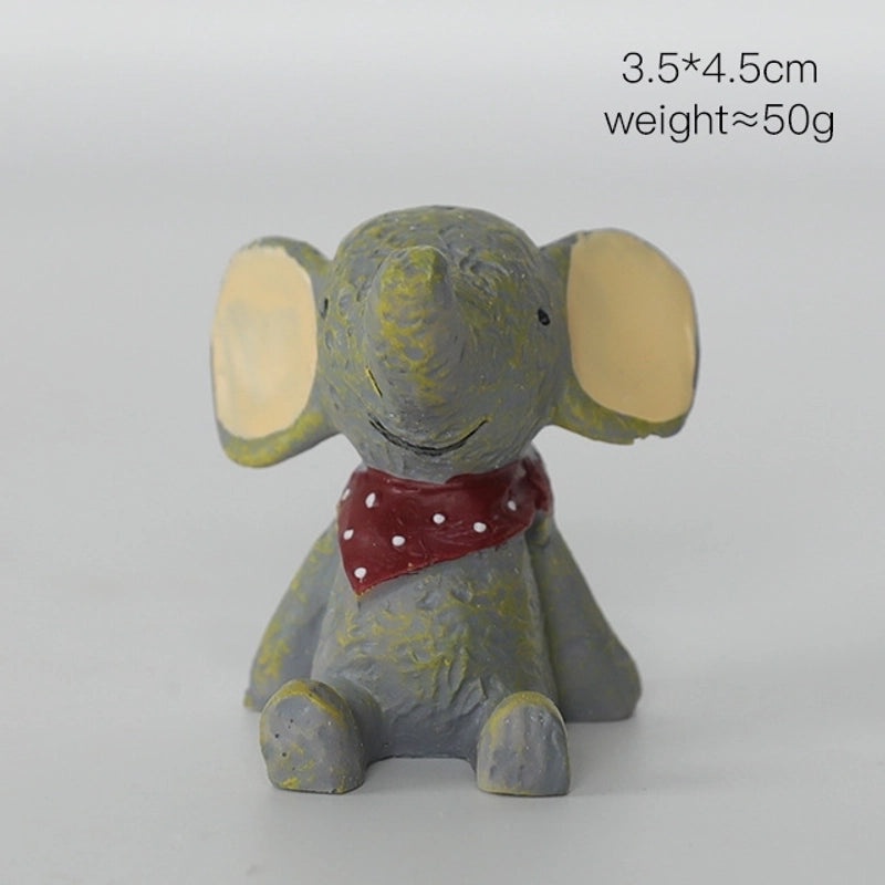 Adorable Cartoon Resin Figurines Decorative Artificial Ornaments for Home|Home Decor